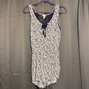 Flowery, spring time romper